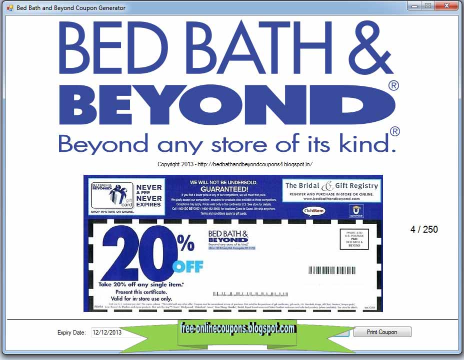 bed bath and beyond coupon canada feb 2019